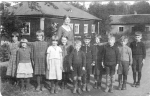 Bild 0569 Possiska Lancasterskolan Hellekis, foto:1933
