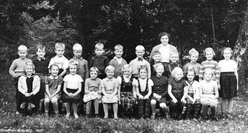 Bild3632 Hönsäters Skola Klass 1 o 2 1955-56