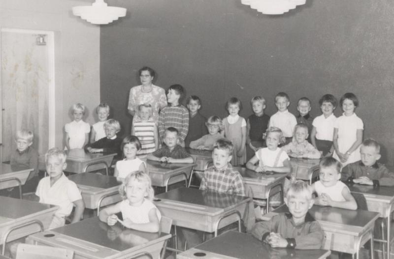 Bild3634 Hönsäters Skola Klass 1 o 2 1959